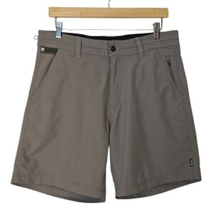 Howler Bros Horizon Hybrid Hiking Short Size 32 Tan Quick Dry Nylon Ripstop